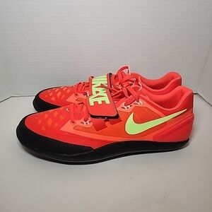 Nike Zoom Rotational 6 Throwing Shoes Crimson Red Men’s Size 10 FZ9606-600